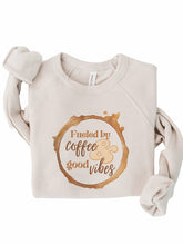 Coffee and Good Vibes Bella Graphic Sweatshirt