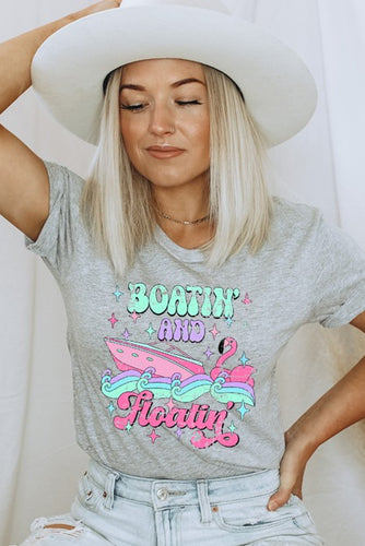 Boatin & Floatin tee