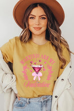 Martinis Are My Valentine Graphic Tee