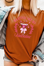 Martinis Are My Valentine Graphic Tee