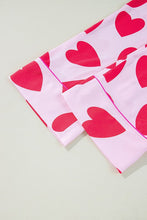 Classic Heart Valentines Pajama Set