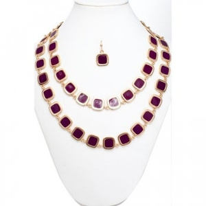Carolyn Necklace and Earring Set